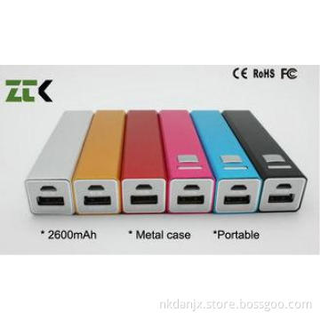 Universal Lipstick Mini Power Bank 2600mah For Mobile Phone